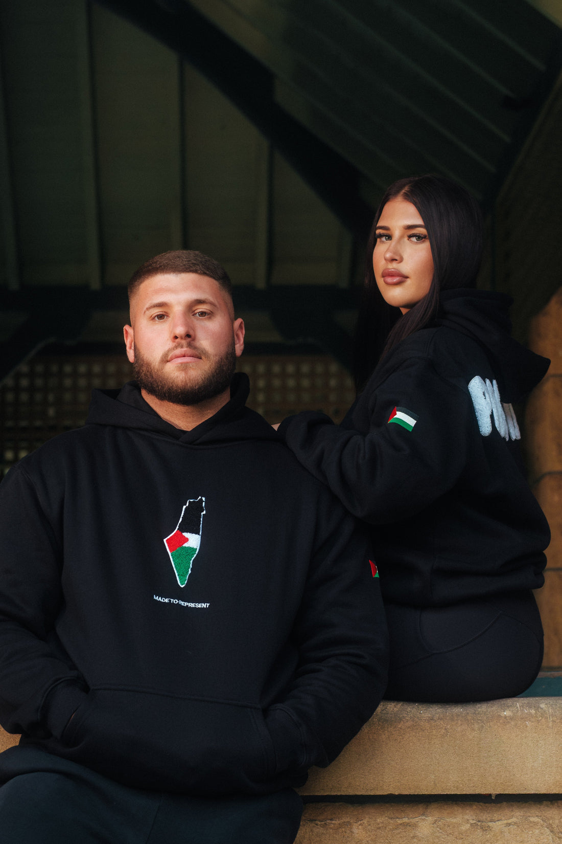 FREEDOM HOODIE - PALESTINE X HERITAGE