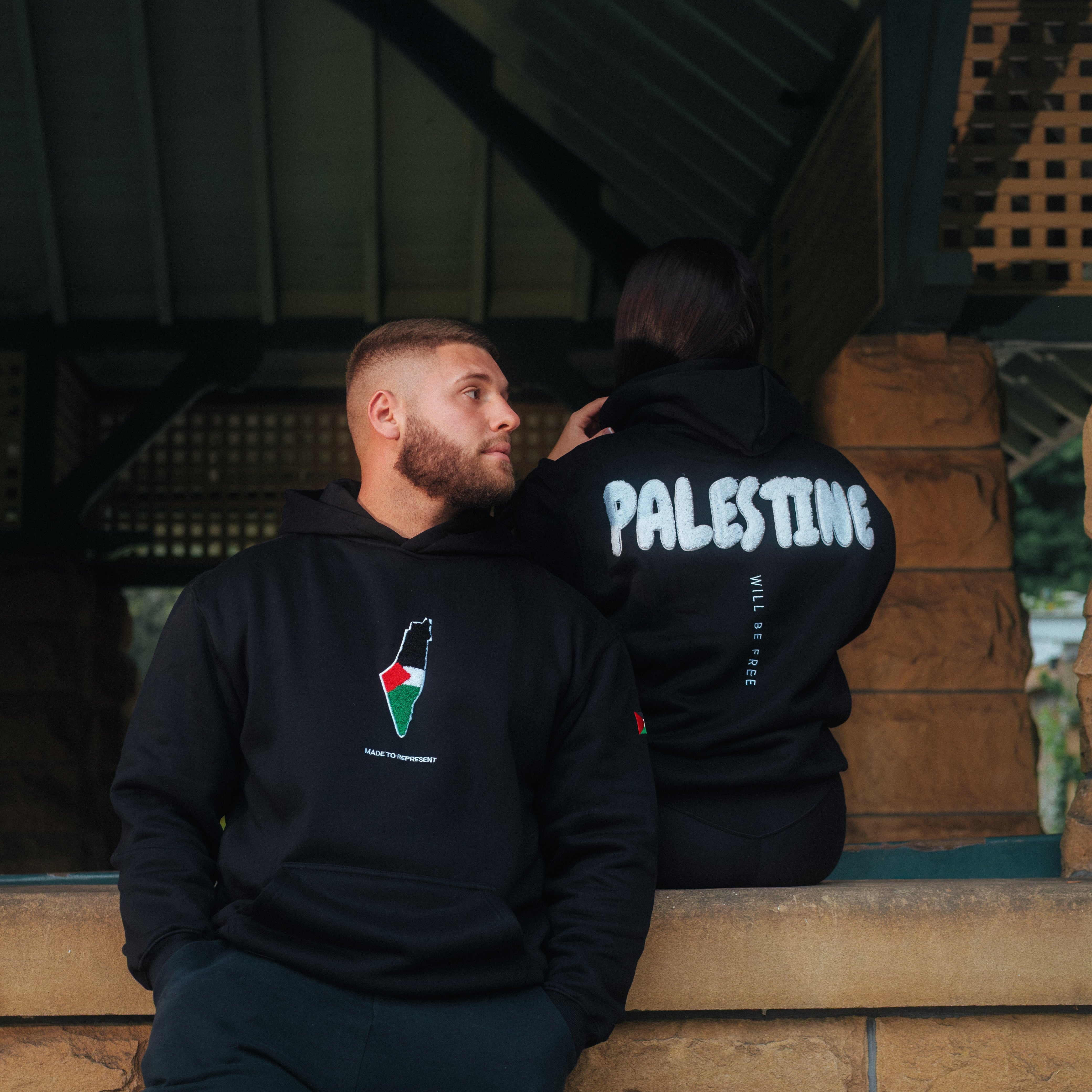 FREEDOM HOODIE - PALESTINE X HERITAGE