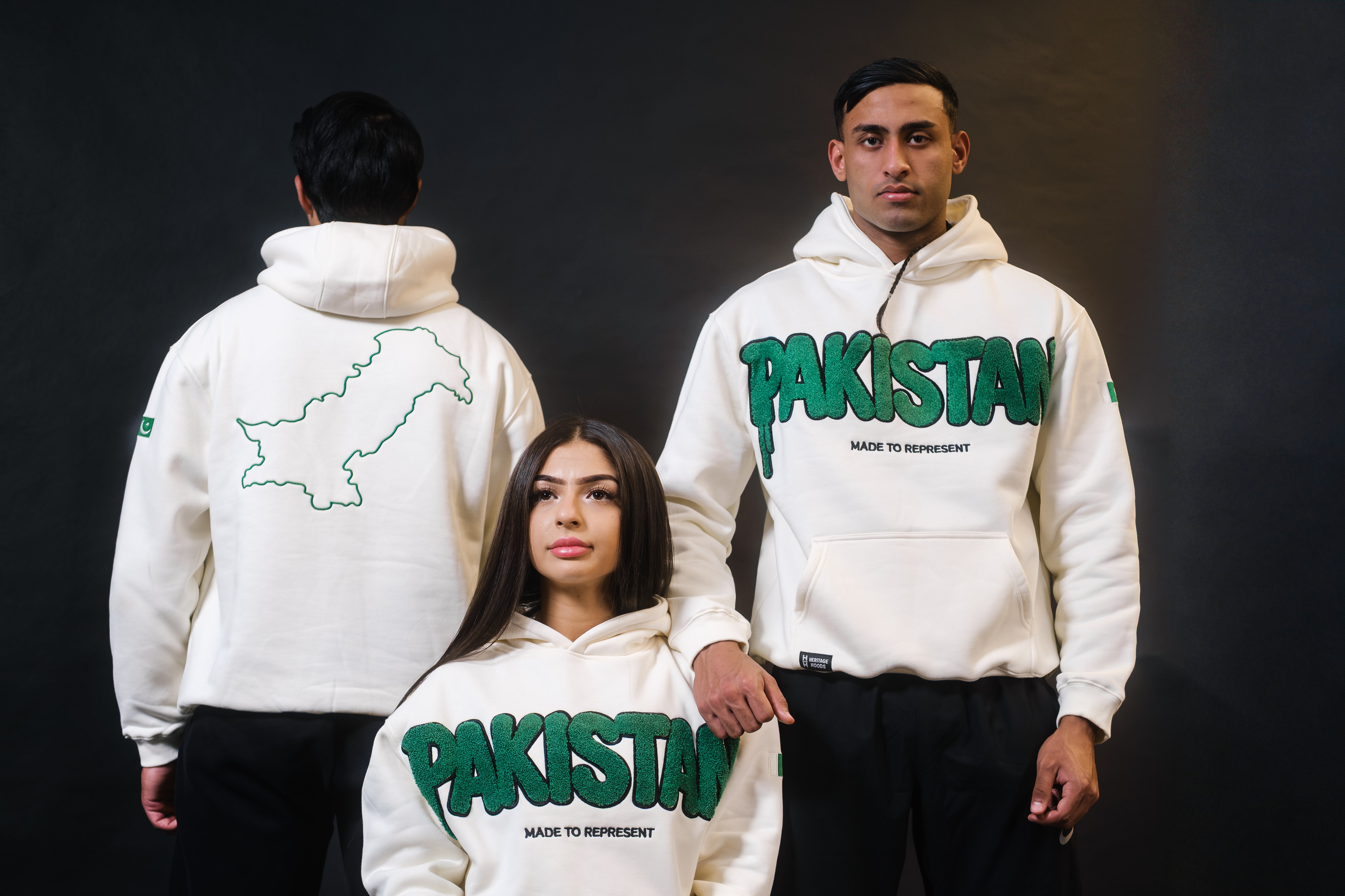 PAKISTAN X HERITAGE - LIGHT HOODIE